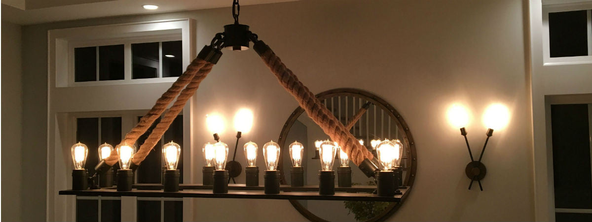 Nostalgic Light bulbs at Home