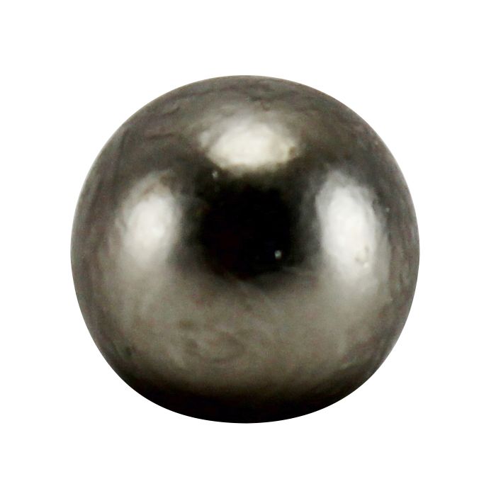 Diameter 3/8 Inches 8/32 Tap Turned Solid Brass Ball - Satin Nickel