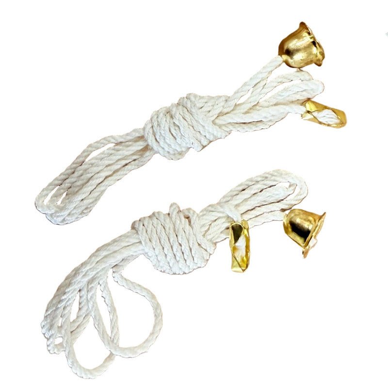 3' Pull String with Brass Bell and Connector - Nostalgicbulbs.com