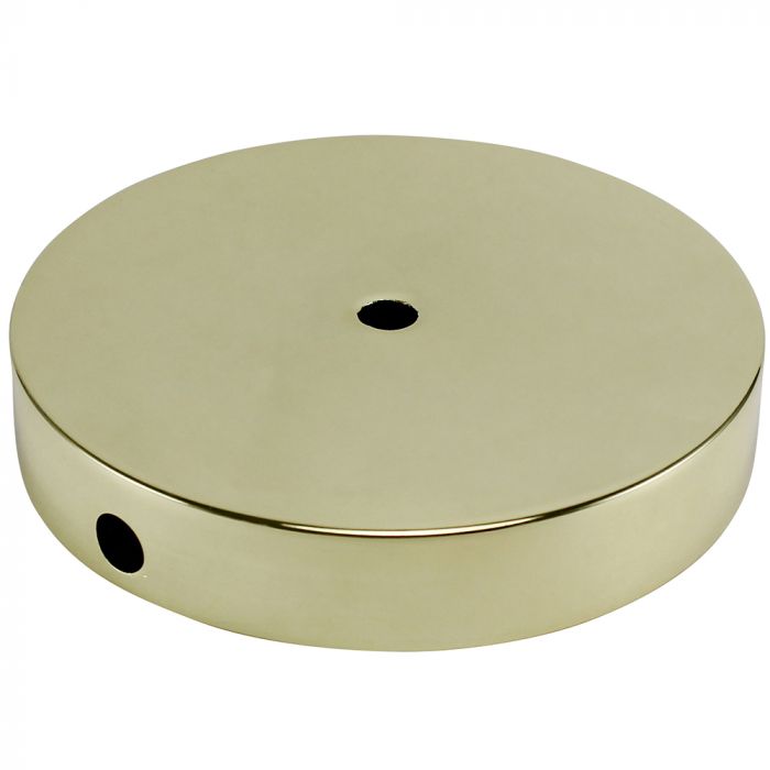 Metal Table Lamp Base in Polished Nickel