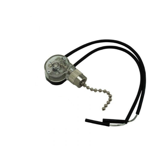 Pull-Chain ON/OFF Canopy Switch - Nickel