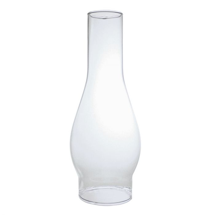 8-1/2" Clear Glass Chimney - Nostalgicbulbs.com