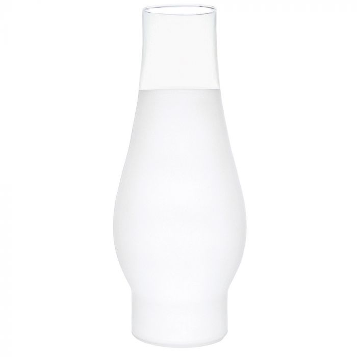8-1/2" Frosted Glass Chimney - Nostalgicbulbs.com