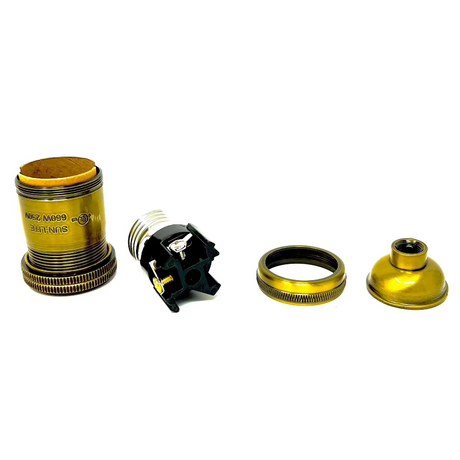 Antique Brass Finish Socket Pieces