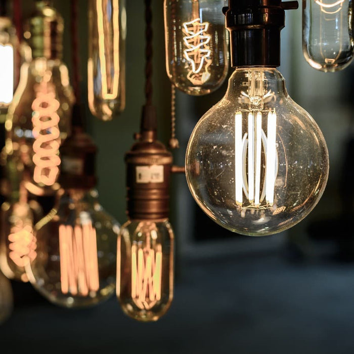 LED Ediosn Bulbs Displayed