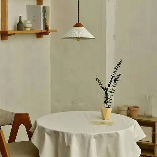 Artisan Concrete Summit Mountain Pendant Fixture - Cream White - Nostalgicbulbs.com