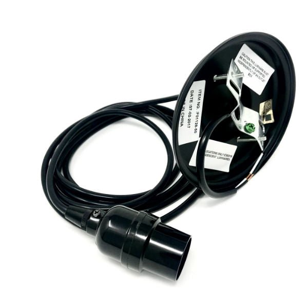 Classic Bare Socket Pendant Light - Nostalgicbulbs.com