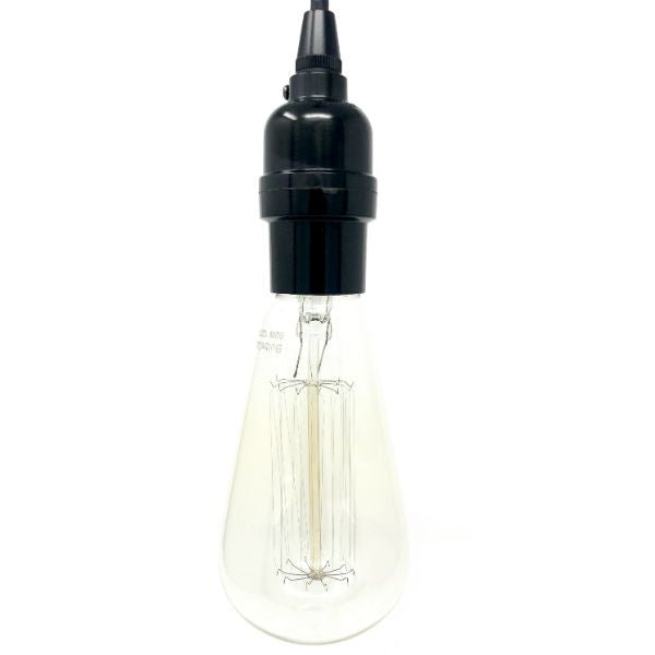 Classic Bare Socket Pendant Light - Nostalgicbulbs.com