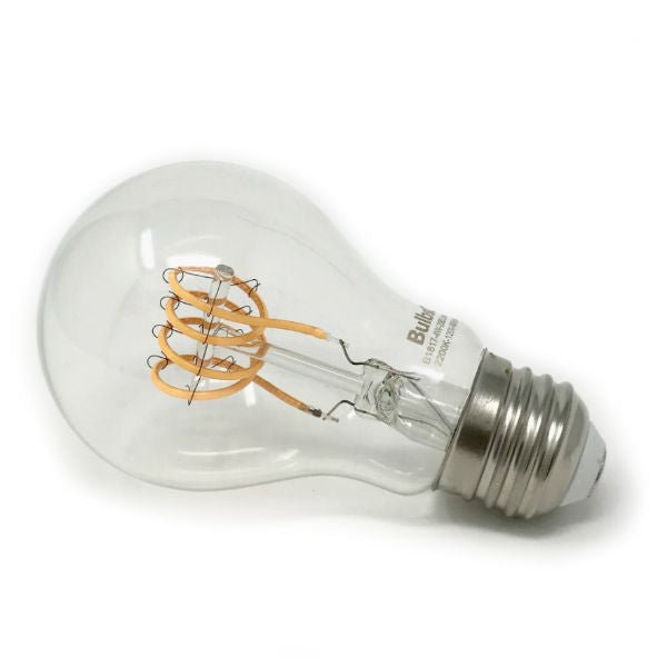 Curved LED Filament Vintage Bulb - 4 Watt - Edison Style 2200K - Nostalgicbulbs.com