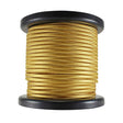 Gold Cloth-Covered Parallel Cord - 100 foot spool - Nostalgicbulbs.com