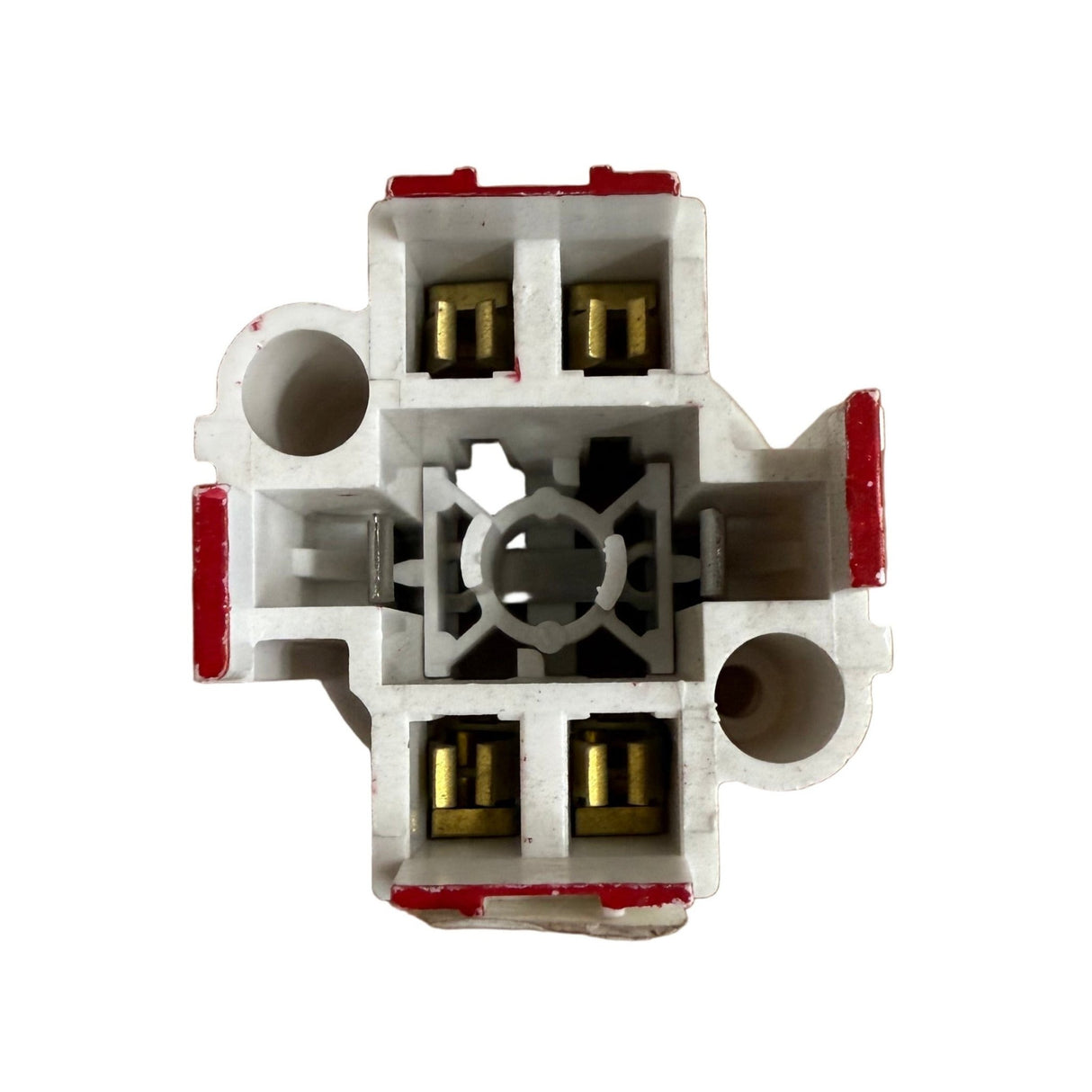 GX24Q - 6 Base Vertical Screw Down - Leviton 26725 - 4A6 - Nostalgicbulbs.com