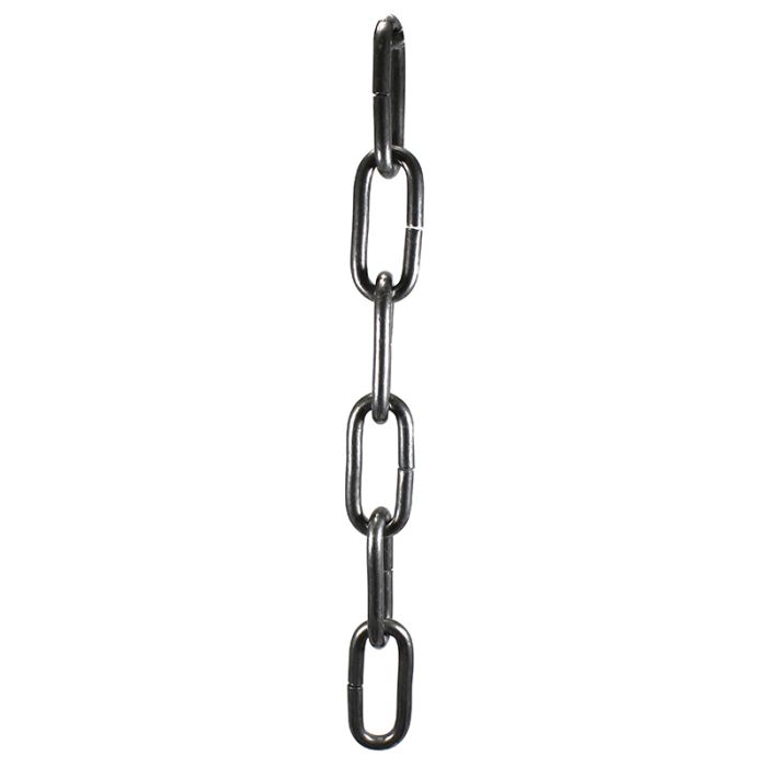 Heavy Oval Steel Chandelier Chain - 100 lbs. Test - Nostalgicbulbs.com