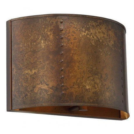 Kettle Weathered Brass Finish 1-Lights Wall Sconce - Nostalgicbulbs.com