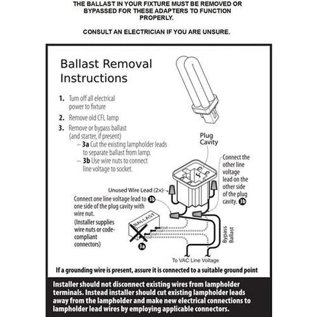 Light Bulb Base Adapter GX23 to E26 Medium Base - Nostalgicbulbs.com