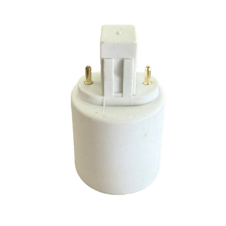 Light Bulb Base Adapter GX23 to E26 Medium Base - Nostalgicbulbs.com