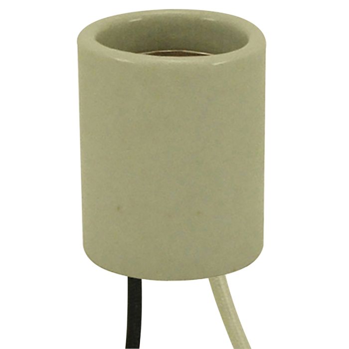 Medium Base HID Porcelain with 9" Leads - 4KV Pulse Rated - Nostalgicbulbs.com