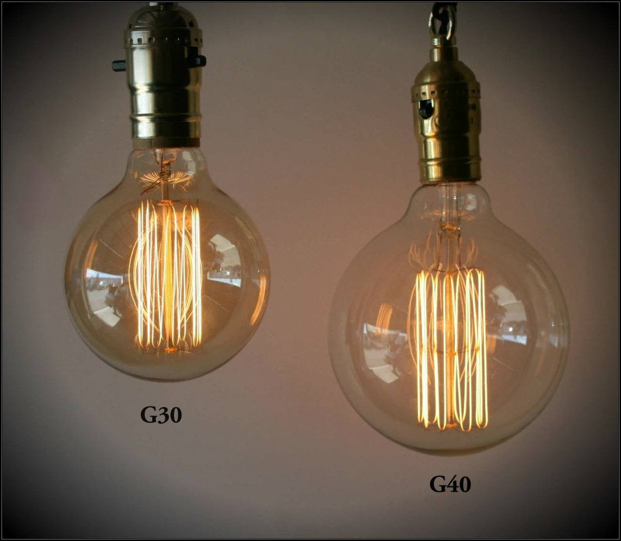 Nostalgic Globe G40 Vintage Light Bulb 30 Watt - Nostalgicbulbs.com