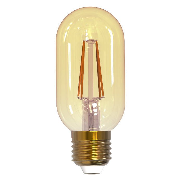 Nostalgic LED Filament Light Bulb - 4 Watt - Radio T14 - 2100K - Nostalgicbulbs.com