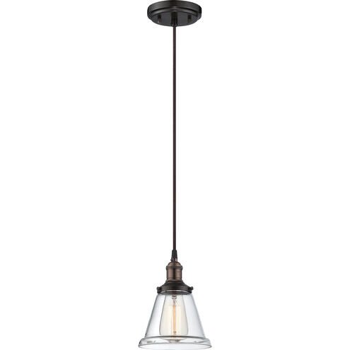 Nostalgic Rustic Bronze with Clear Glass Pendant - Nostalgicbulbs.com