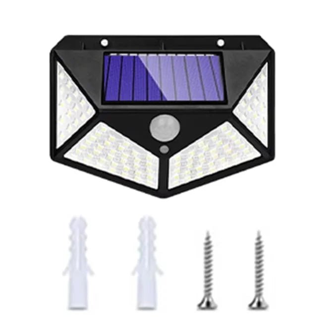 Outdoor Solar Motion Sensor Security Light – Adjustable Head, IP65 - Nostalgicbulbs.com