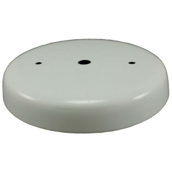 Steel Rounded Canopy 4 - 7/8" - Choose Finish Color - Nostalgicbulbs.com