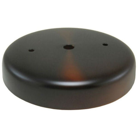 Steel Rounded Canopy 4 - 7/8" - Choose Finish Color - Nostalgicbulbs.com