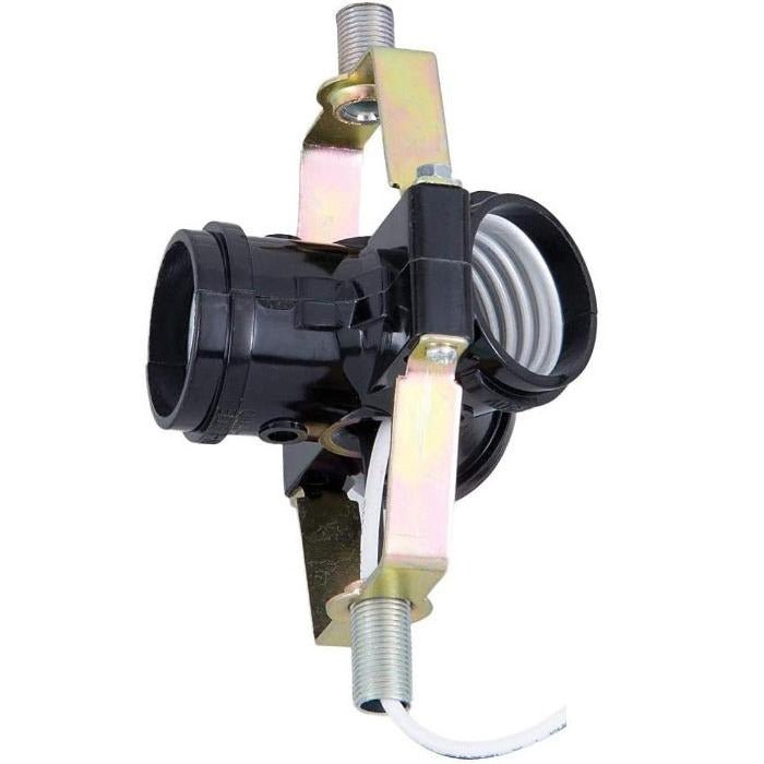 Switchless 3-Light Phenolic Socket - Nostalgicbulbs.com