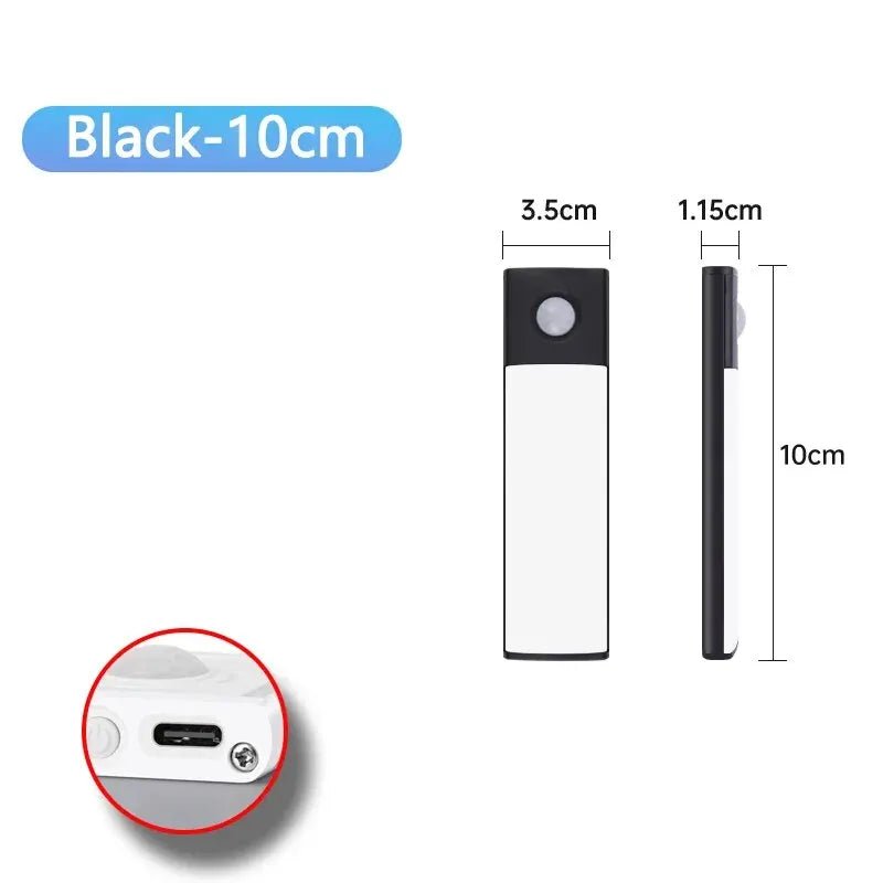 USB-C Rechargeable LED Cabinet Light with Motion Sensor - Nostalgicbulbs.com
