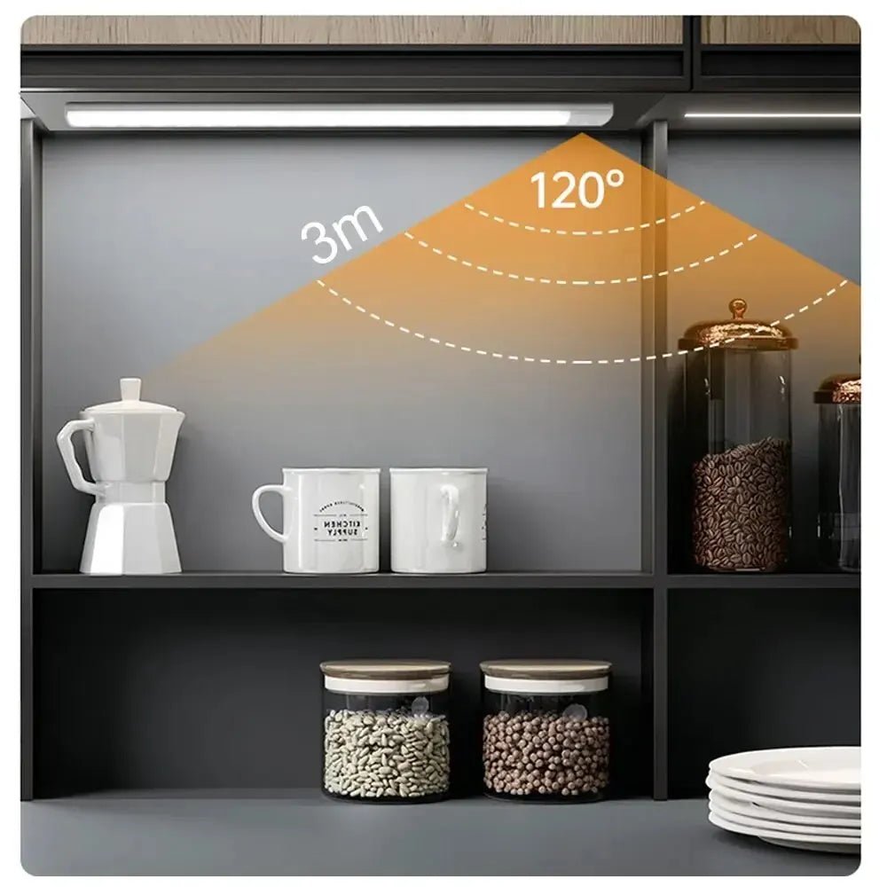 USB-C Rechargeable LED Cabinet Light with Motion Sensor - Nostalgicbulbs.com