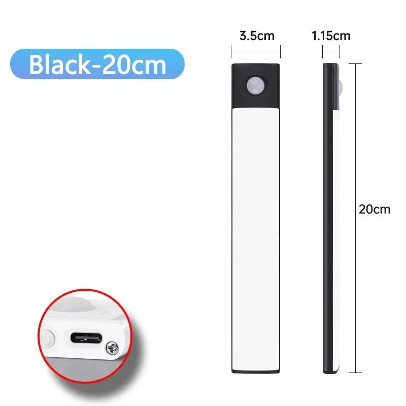 USB-C Rechargeable LED Cabinet Light with Motion Sensor - Nostalgicbulbs.com