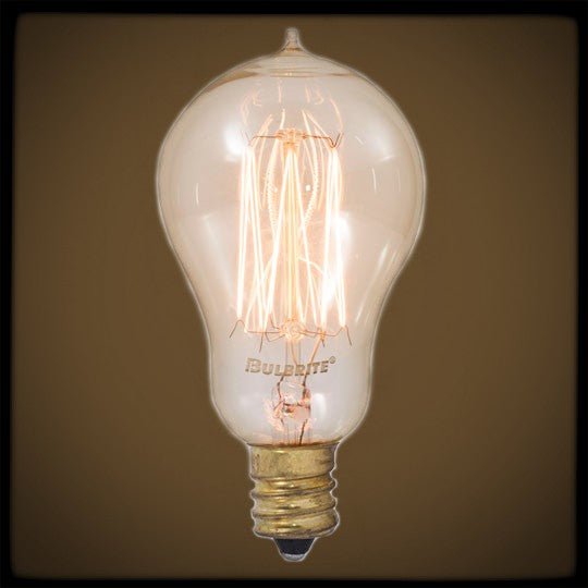 Vintage Nostalgic A15 Edison Style 25 watt - 3.75 in. Length - Nostalgicbulbs.com