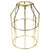 Light Bulb Cage in Polished Brass Finish