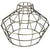 Basket Style Antique Brass Light Bulb Cage