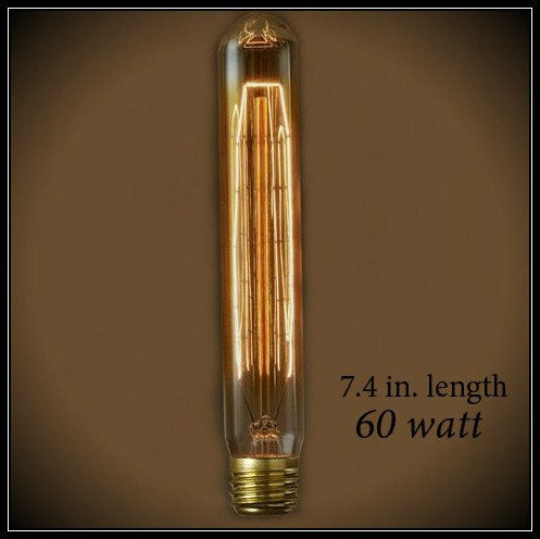 Beacon Tube Nostalgic Bulb - 60 Watt - 7.4 in Length
