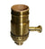 Full Range Dimmer Antique Brass Socket - Medium E26 Base