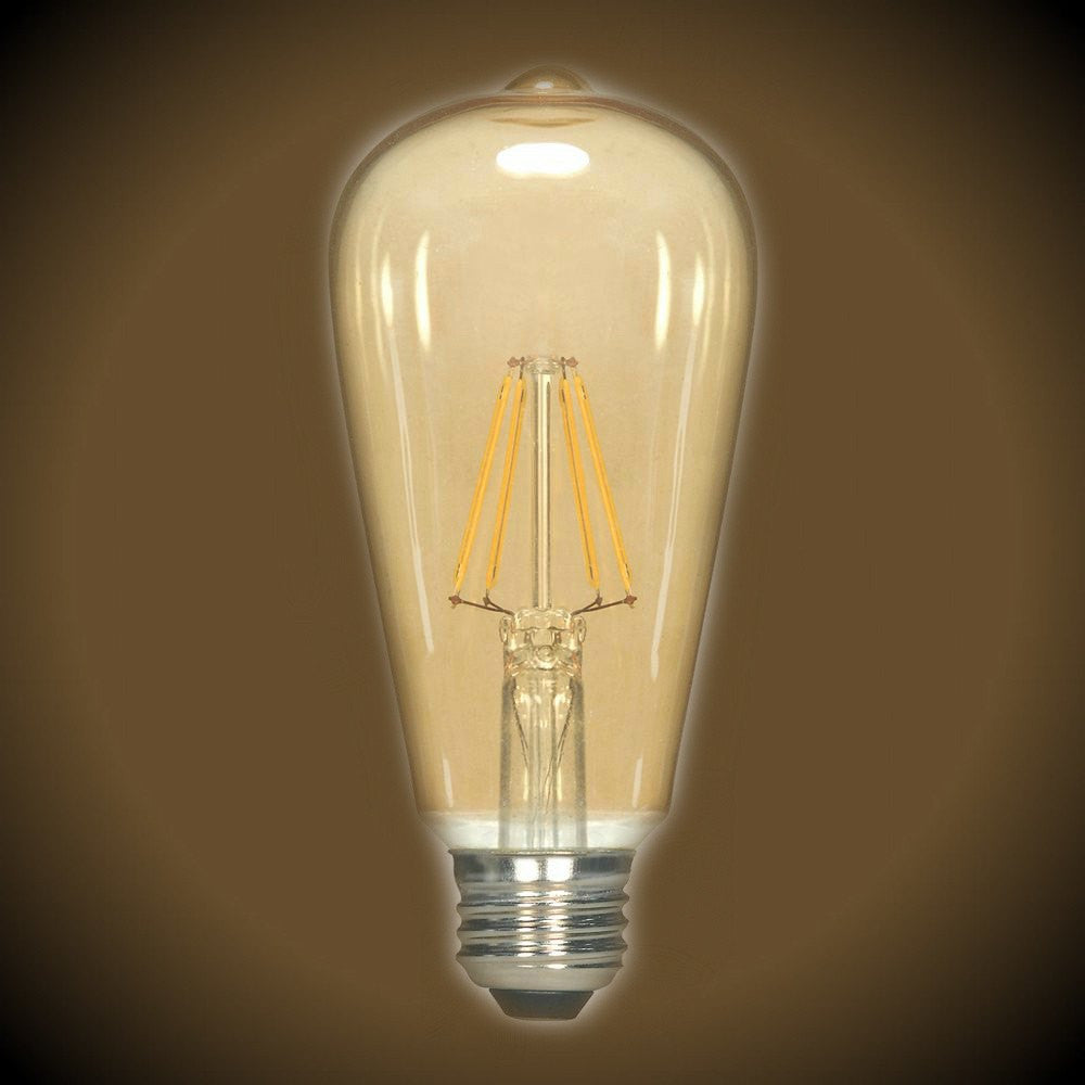 LED Filament ST19 Vintage Bulb - 4.5 Watt - 60 Watt Equal - Dimmable