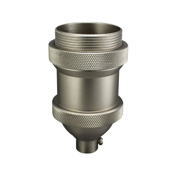 Satin Nickel Socket Cover with a Ring