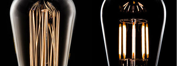 LED Filament vs. Carbon Filament