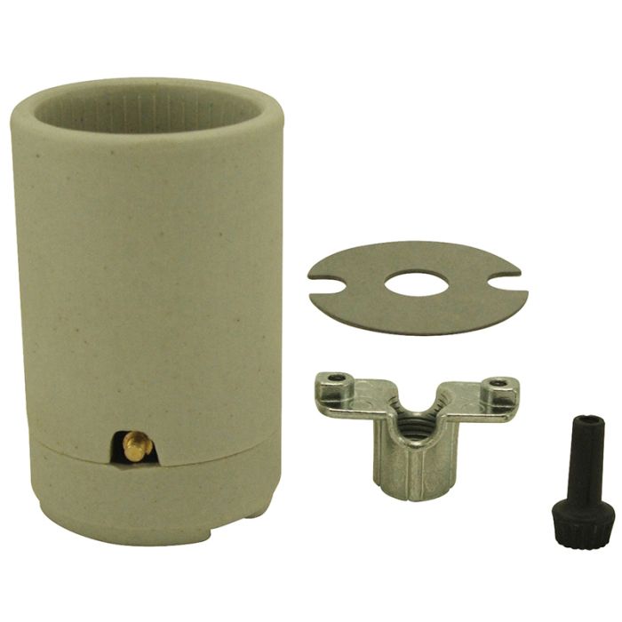 3 Way Mogul Lamp Socket | Porcelain bulb (E39) Socket