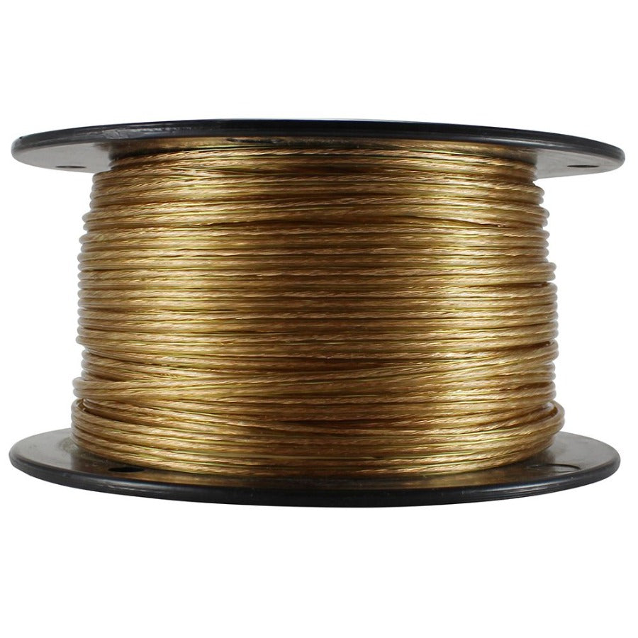 Clear Gold Lamp Wire 20/2 Parallel &quot;French Wire&quot;