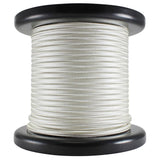 Antique Style Rayon Covered Wire – 100 FT Spool – Cream – 18 AWG