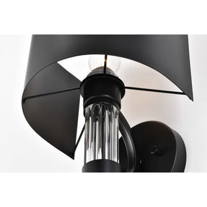 Closer look at the Teagon Matte Black Wall Sconce