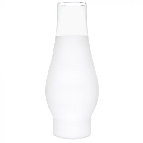 8-1/2" Frosted Glass Chimney - Nostalgicbulbs.com