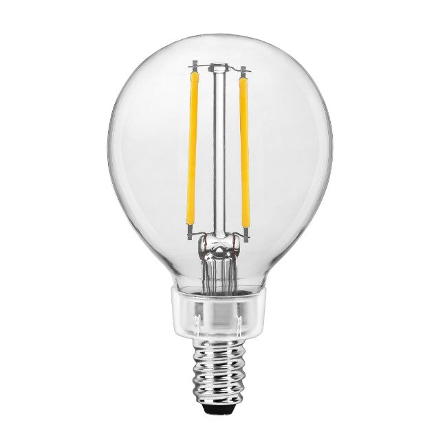 LED filament E12 globe G16.5 bulb 