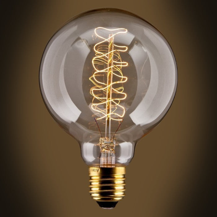 Edison Globe Bulb Spiral Filament
