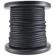 Antique Style Rayon Covered Wire - 100 FT Spool - Black