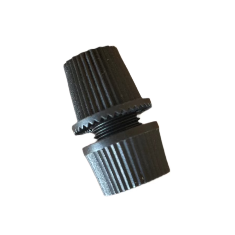 Black Cord Grip | 1/8 IPS Female Threaded Strain Relief ...
