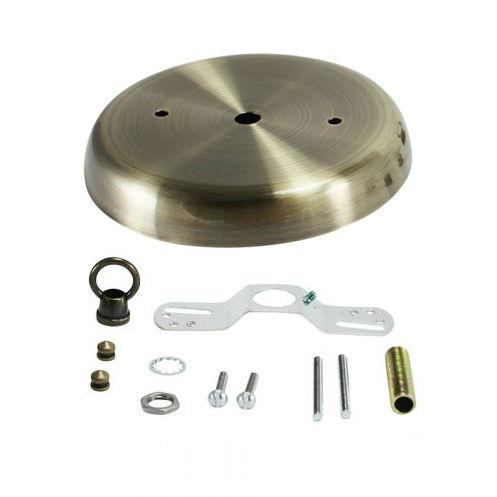 Antique Brass Ceiling Light Cover Plate – Nostalgicbulbs.com