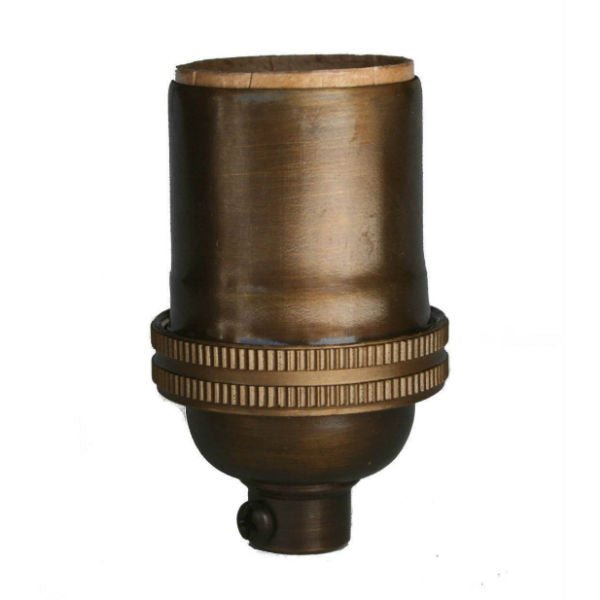 Antique brass bulb holder discount