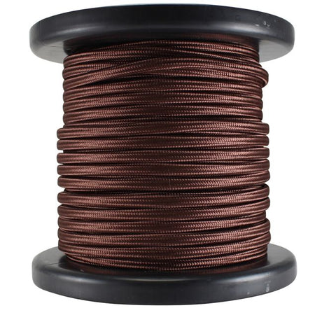 Antique Style Rayon Covered Wire – 100 FT Spool – Bronze – 18 AWG - Nostalgicbulbs.com